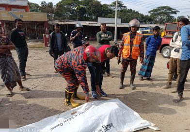 কালীগঞ্জে সড়ক দুর্ঘটনায় নারী নিহত